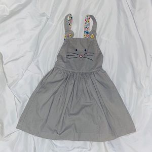 Mini Boden Mouse Overall Dress